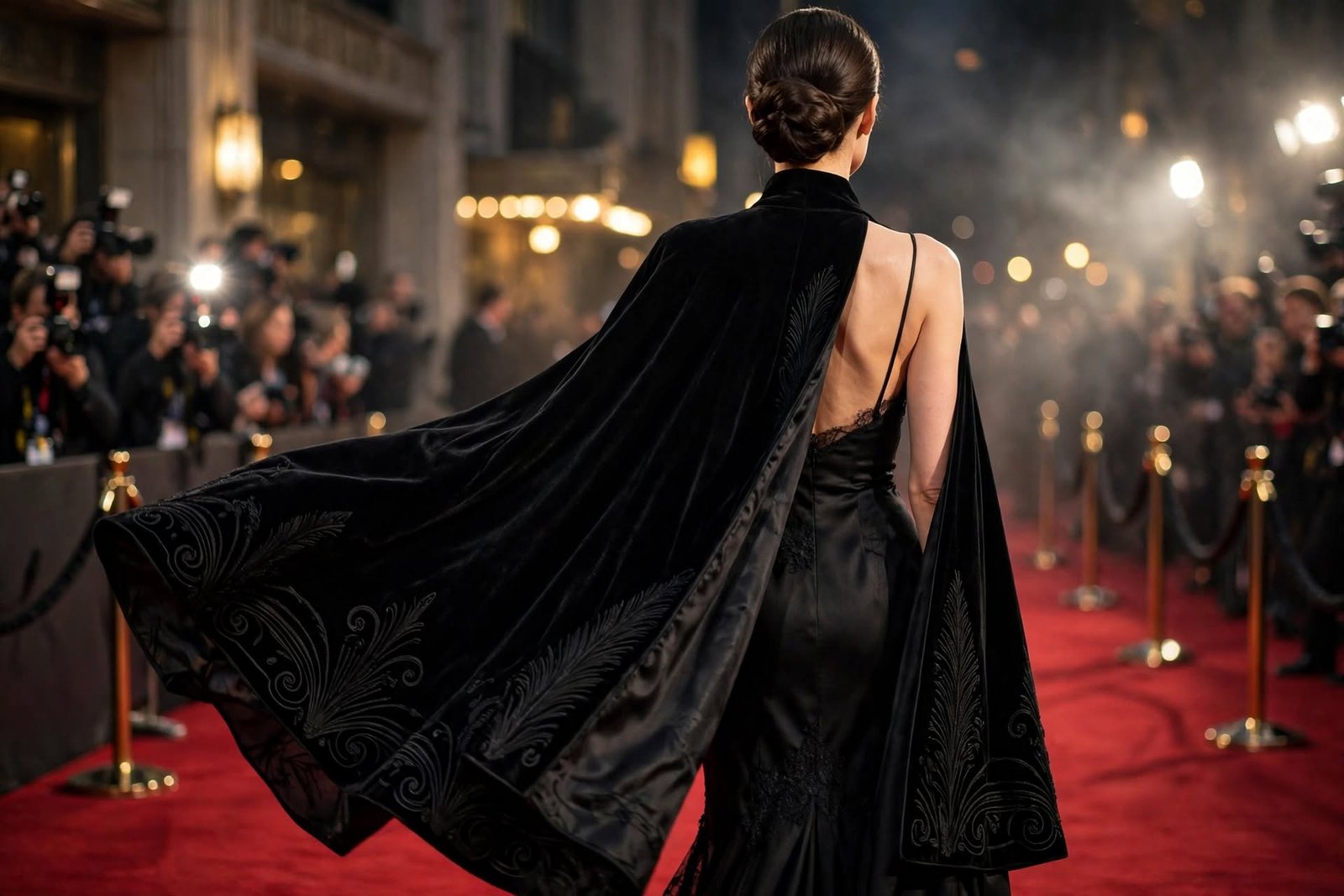Angelina Jolie’s Cape A Stylish Fashion Flashback