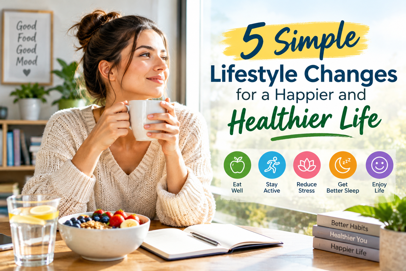 5 Simple Lifestyle Changes for Wellness