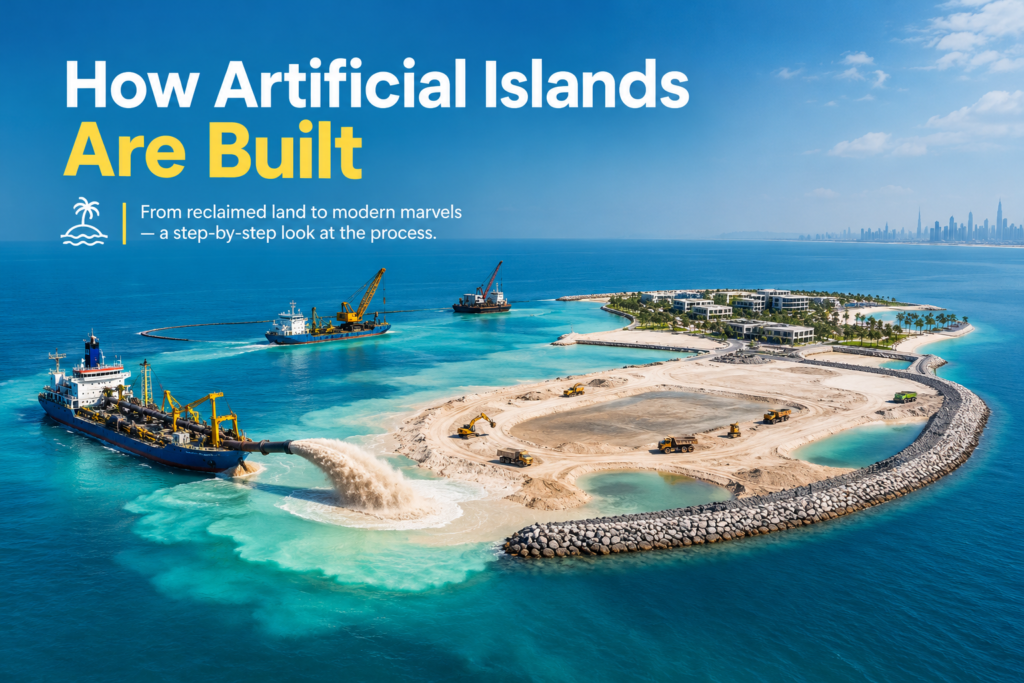 artificial islands