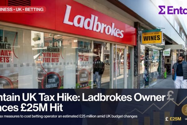 Entain UK Tax Hike: Ladbrokes Owner Faces £25M Hit
