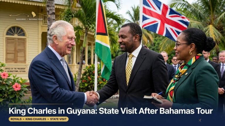 King Charles in Guyana: State Visit After Bahamas Tour