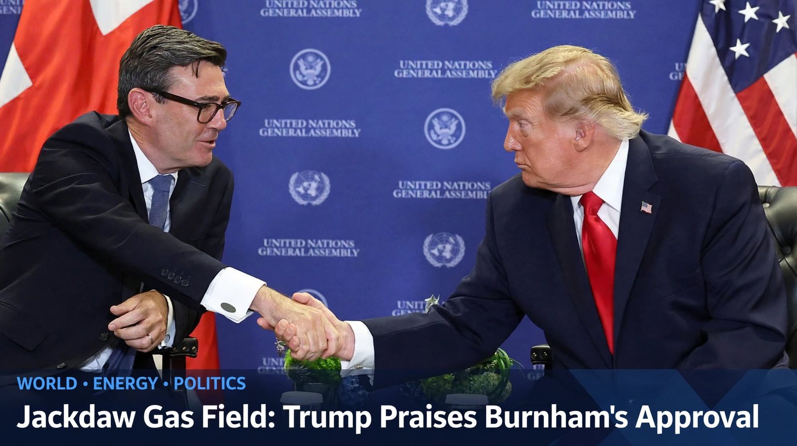 Jackdaw Gas Field: Trump Praises Burnham’s Approval